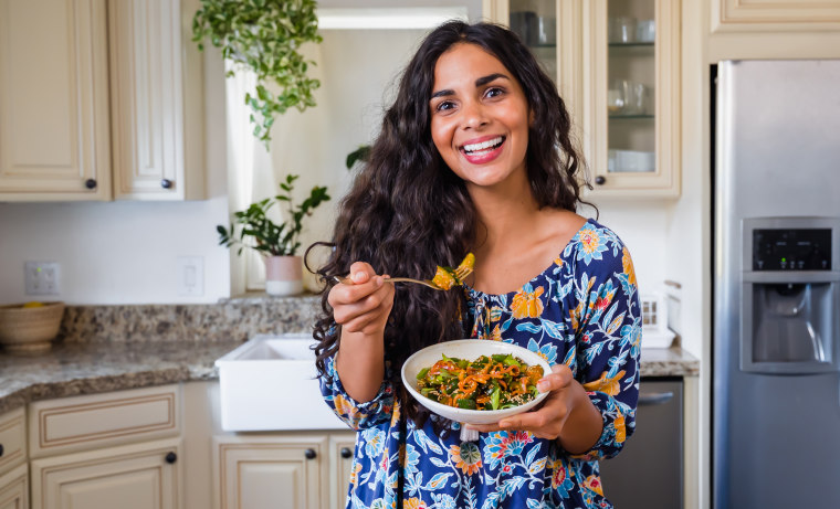 Nisha Vora is the founder of Rainbow Plant Life, a vegan food blog.