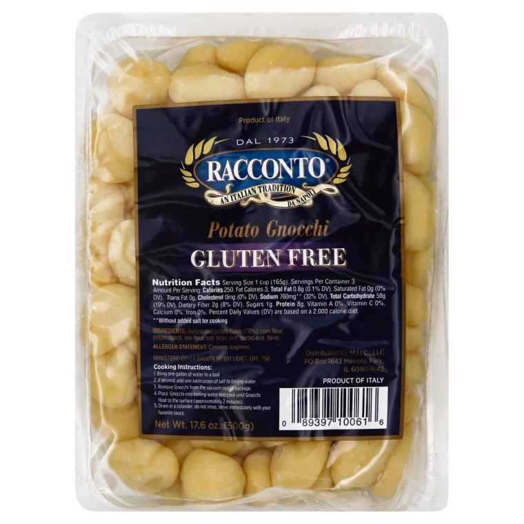 Racconto's Gluten-Free Potato Gnocchi