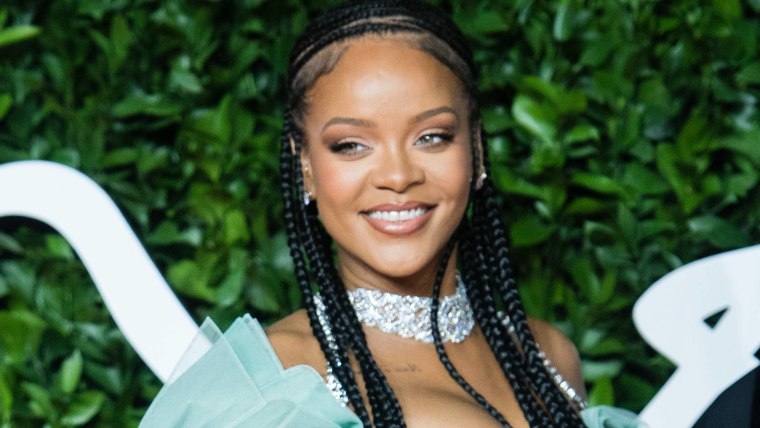 Rihanna at the Fashion Awards 2019 in London