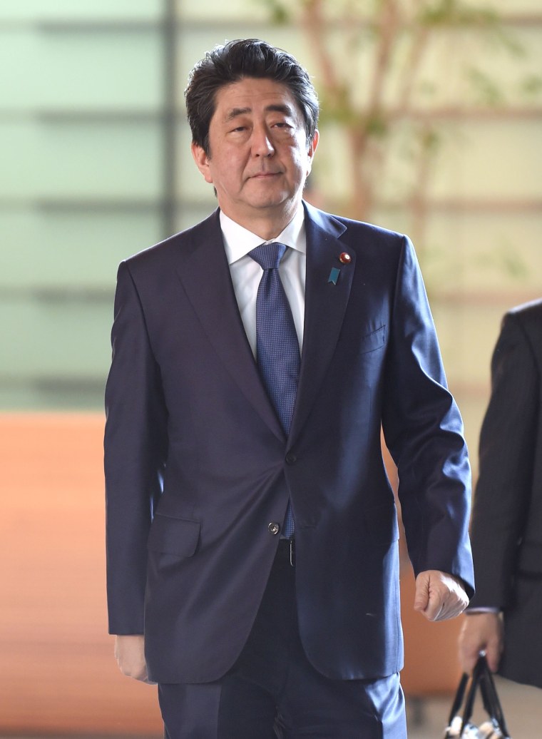 Japan's Prime Minister Shizo Abe