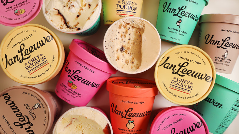 Van Leeuwen's lineup of flavors for Summer 2022 includes Grey Poupon.