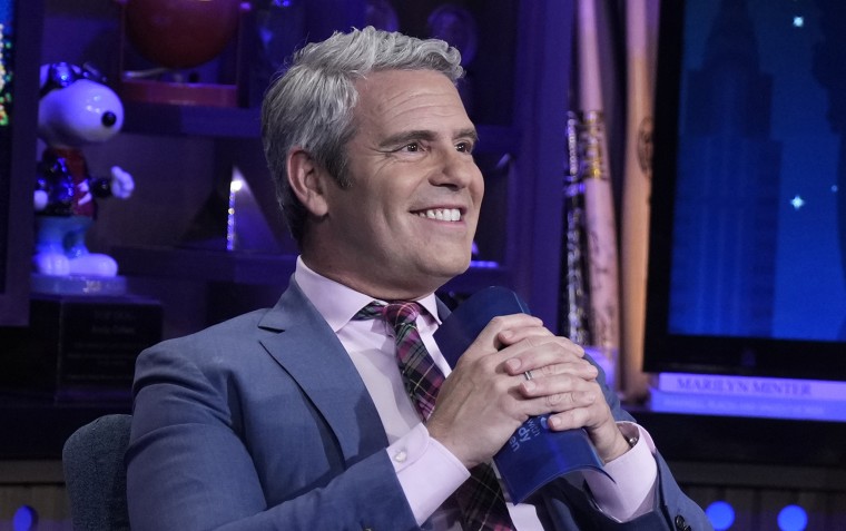 Andy Cohen  celebrated his daughter Lucy's three-month milestone with a cute photo.