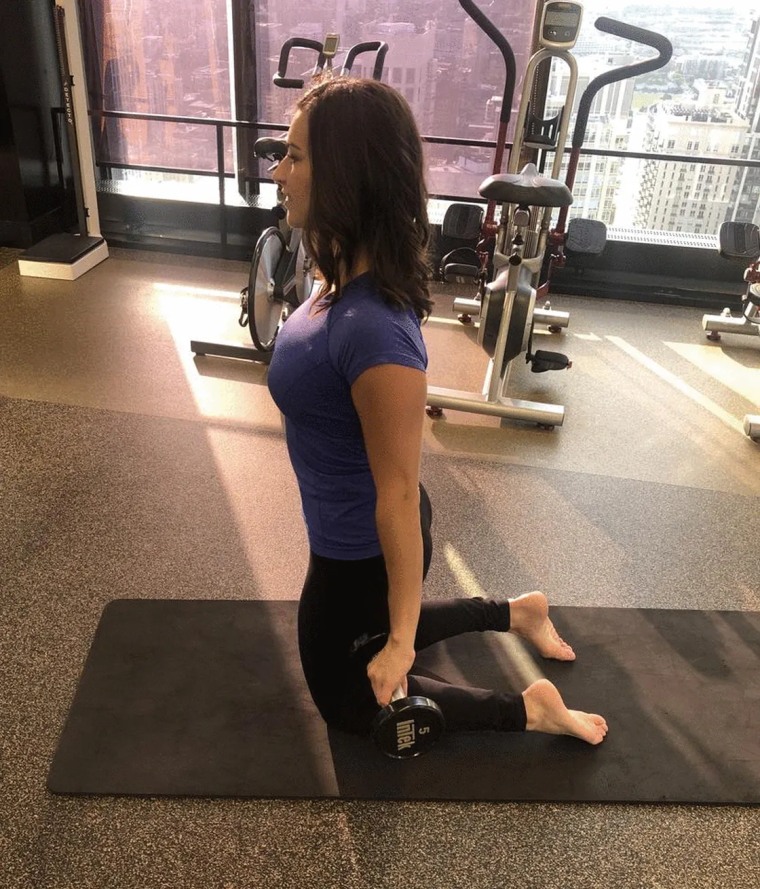pilates Chest Expansion on the Mat