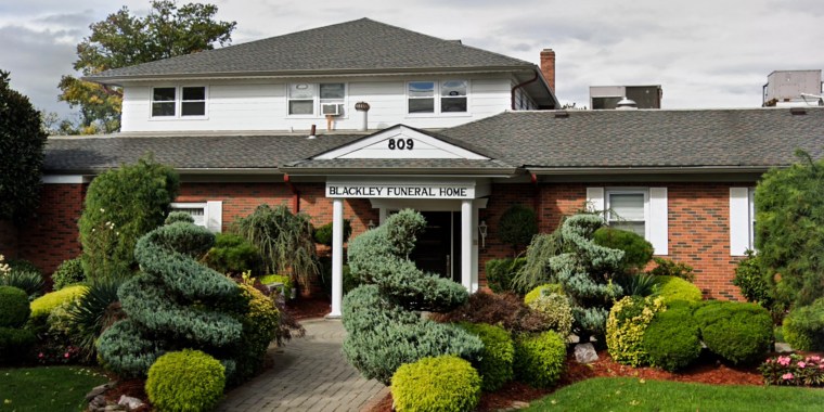 Blackley Funeral Home in Ridgefield, New Jersey.