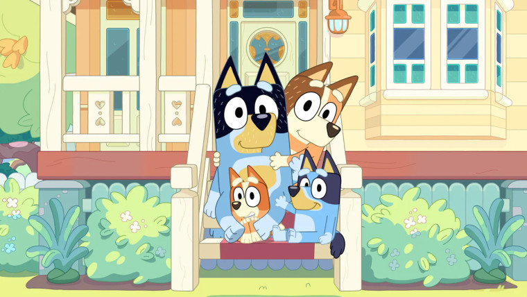 Screengrab from "Bluey" TV Show.