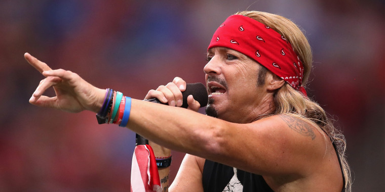 Bret Michaels performing during the half-time show at the NFL game between the Arizona Cardinals and Detroit Lions at State Farm Stadium in Glendale, Arizona, on Sept. 8, 2019.