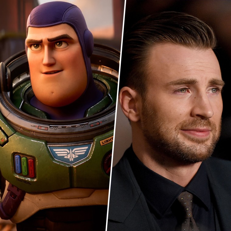 Chris Evans voices Buzz in Disney-Pixar's "Lightyear."