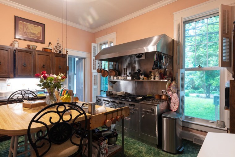 The kitchen of Colonel Sanders's home Blackwood Hall.