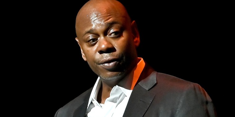 Dave Chappelle speaks onstage at the Duke Ellington School of the Arts on June 20 in Washington, DC.