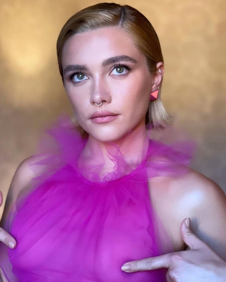 Florence Pugh Paired Her Sheer Gown with High-Waisted Underwear and a  Bandeau Bra