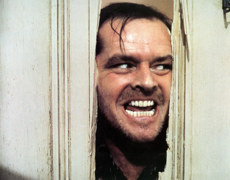 Jack Nicholson as Jack Torrance in "The Shining."