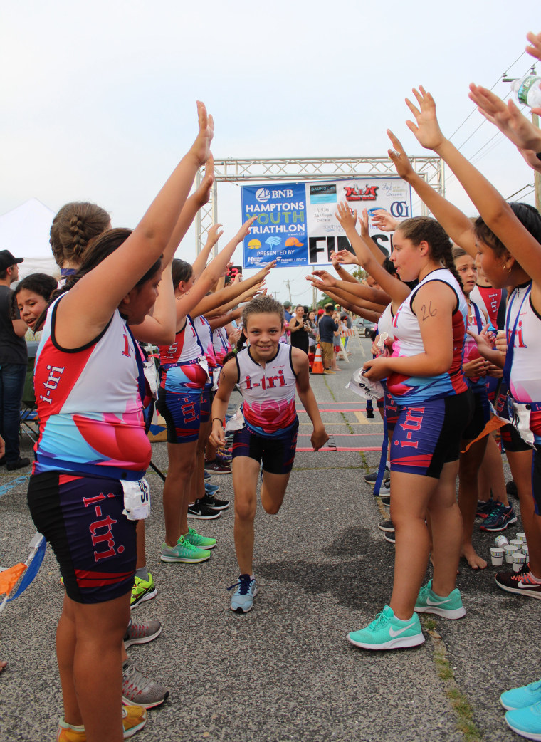 The confidence and friendship gained through I-TRI endures and many former participants return to coach the upcoming cohorts of girls.
