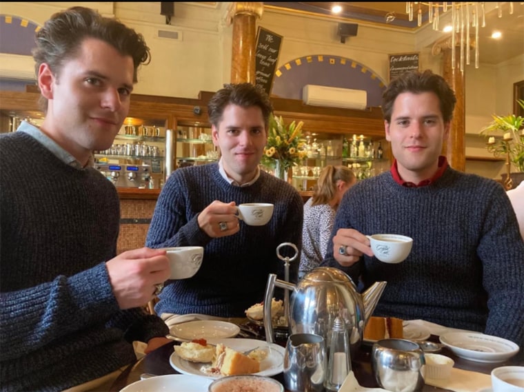 The Osborne triplets are spending the summer studying administrative law at the University of Oxford.