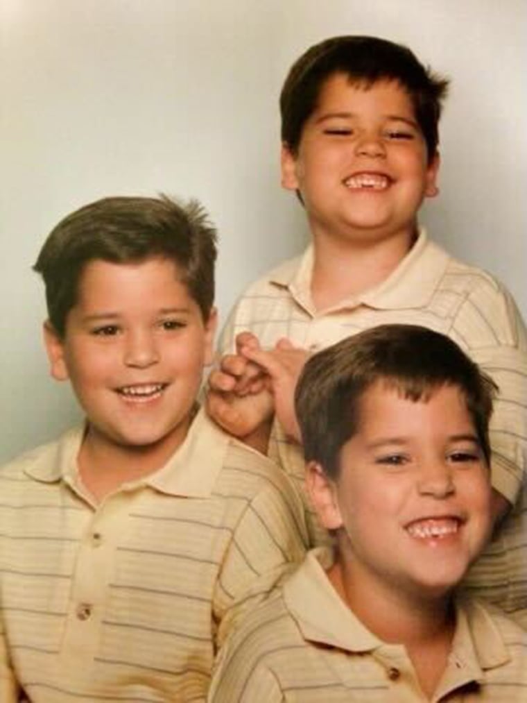 The Osbornes as little boys.