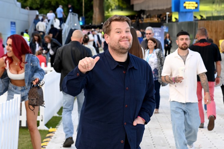 James Corden at the American Express present BST Hyde Park event.