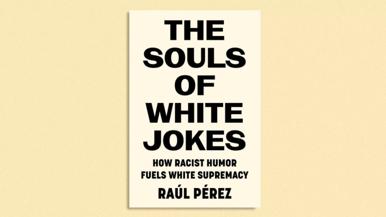 La portada de un libro cuyo titular se traduce a algo como "El trasfondo de las bromas de blancos: cómo el humor racista promueve ideas de supremacía blanca"