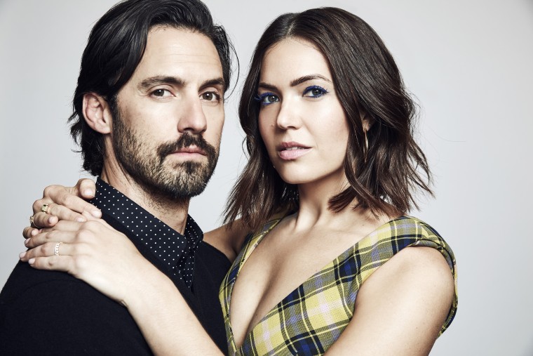 Milo Ventimiglia, Mandy Moore "This Is Us" Upfronts.