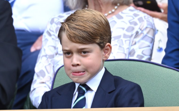 The young royal takes a moment to contemplate what just happened.