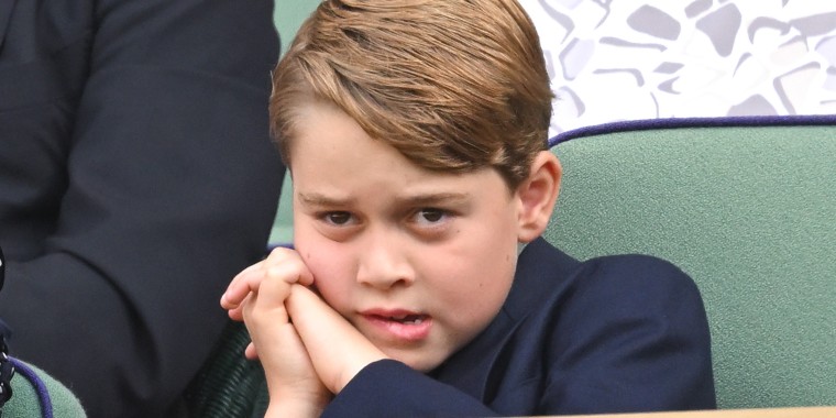 Prince George of Cambridge made his first Wimbledon appearance and he's got a lot of feelings. (Photo by Karwai Tang/WireImage)