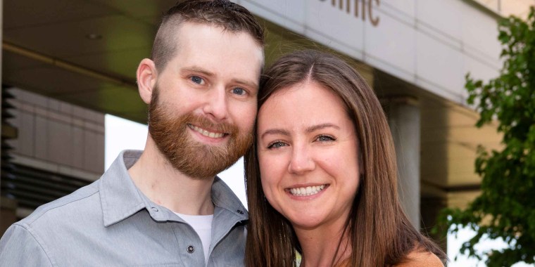 Andy and Rachel Voge at the Cleveland Clinic