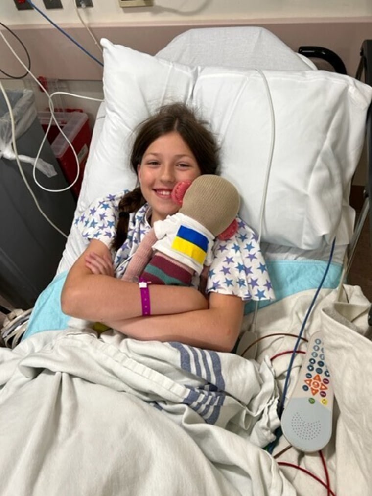 A team at Catholic Health St. Francis Hospital & Heart Center performed a minimally invasive procedure to close the hole between the two chambers of Polina's heart