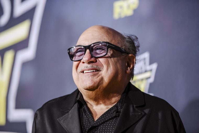 Image: Danny DeVito arrives at the premiere of FX's "It's Always Sunny In Philadelphia" on September 24, 2019 in Hollywood, Calif.