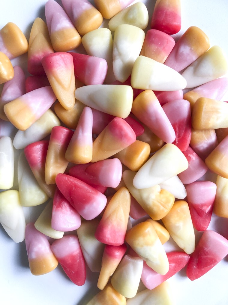Brach’s Tailgate Candy Corn comes in a variety of flavors as well as a variety of … basically all the same color.