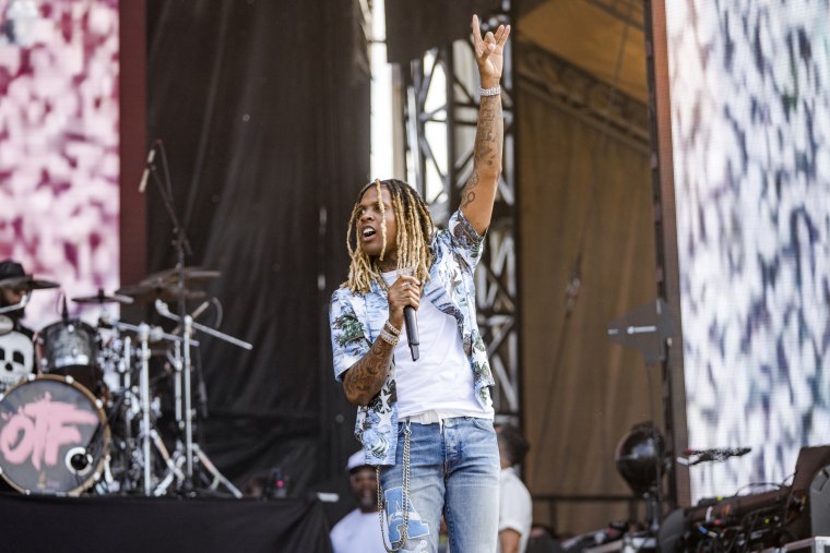 Image:  Lil Durk performs at Lollapalooza on July 30, 2022 in Chicago.
