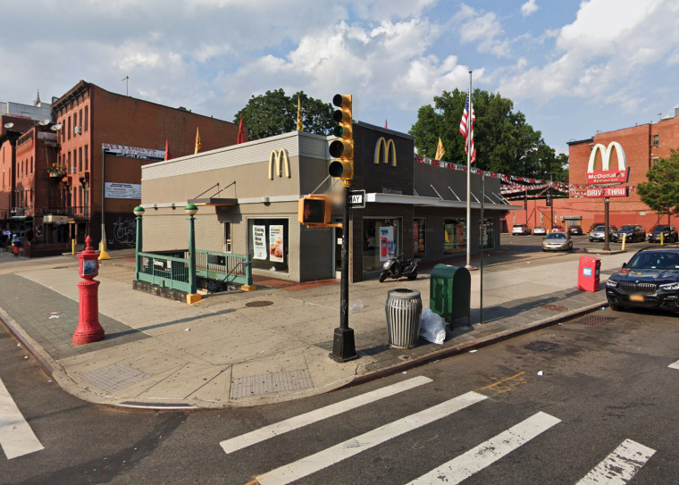 McDonald's at 1531 Fulton St, in Brooklyn, N.Y.