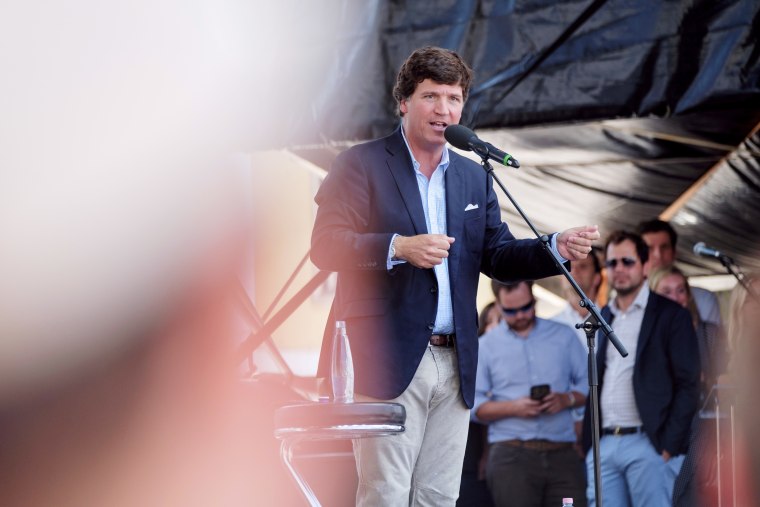 Conservative Festival In Hungary Features U.S. TV Host Tucker Carlson