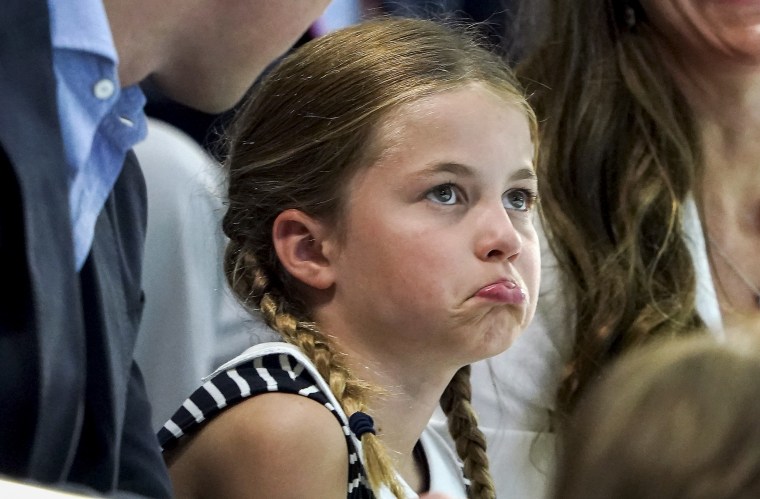 Image: Princess Charlotte of Cambridge at the Commonwealth Games in Birmingham on August 2, 2022.