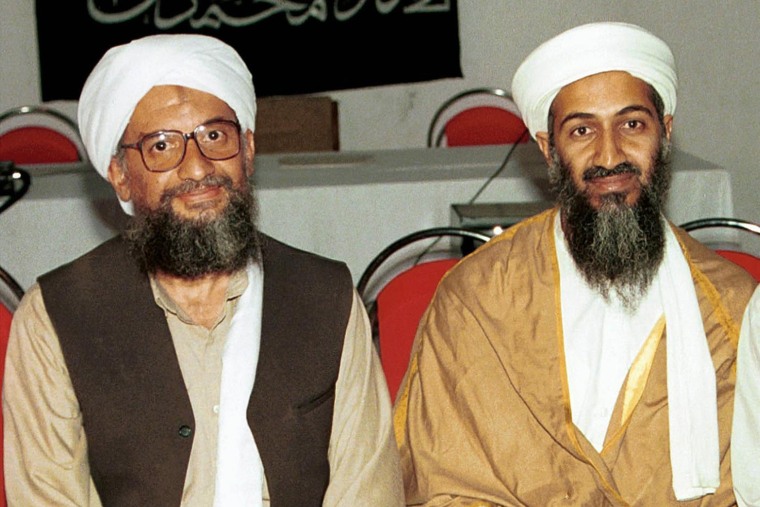 Osama bin Laden and his then-deputy, Ayman al-Zawahiri, in Afghanistan in 1998.