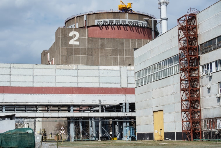 The second reactor at the Zaporizhzhia nuclear power plant