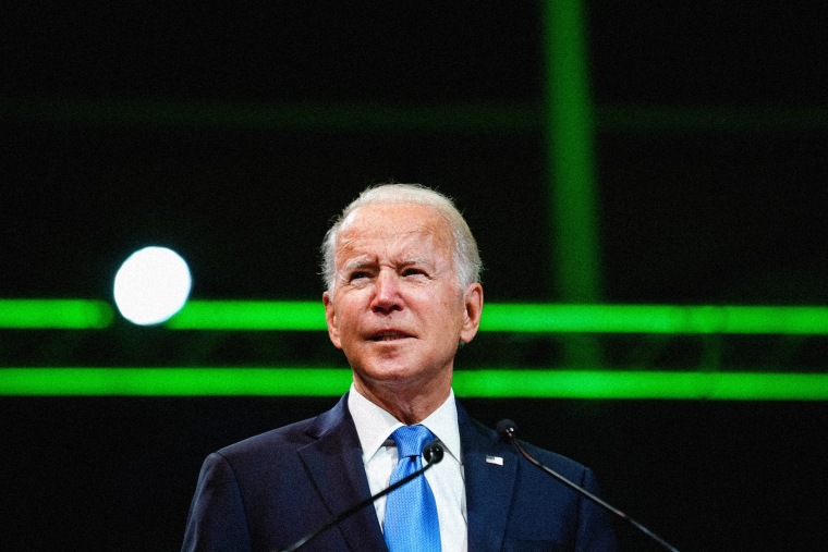 Image: President Joe Biden in Glasgow in 2021.