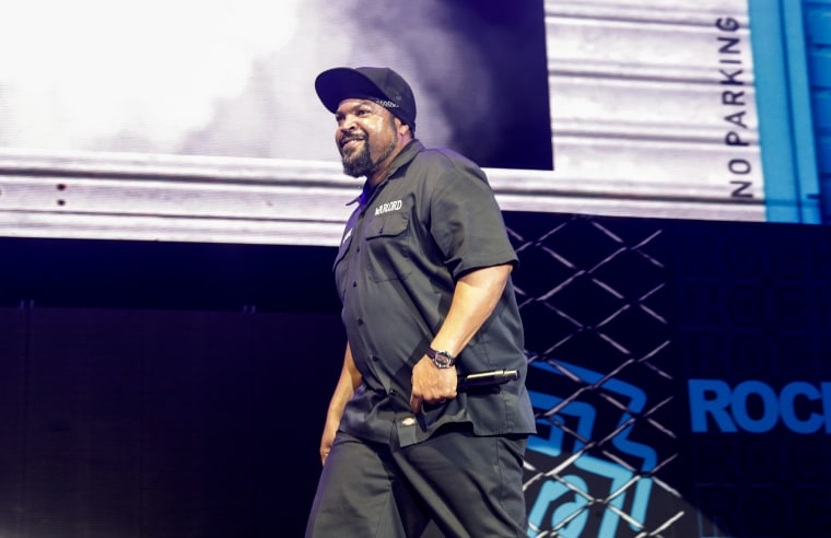 Ice Cube performs during Rock The Bells at Forest Hills Stadium on Aug. 6, 2022, in New York.