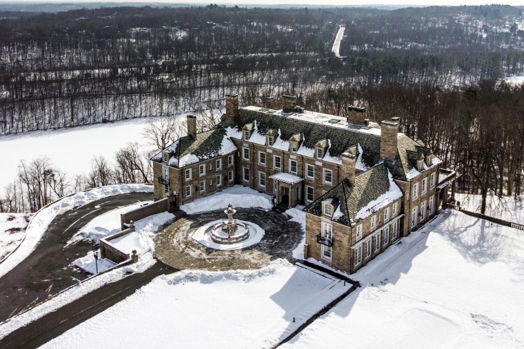 The Seven Springs, a property owned by former President Donald Trump, on Feb. 23, 2021, in Mount Kisco, N.Y.