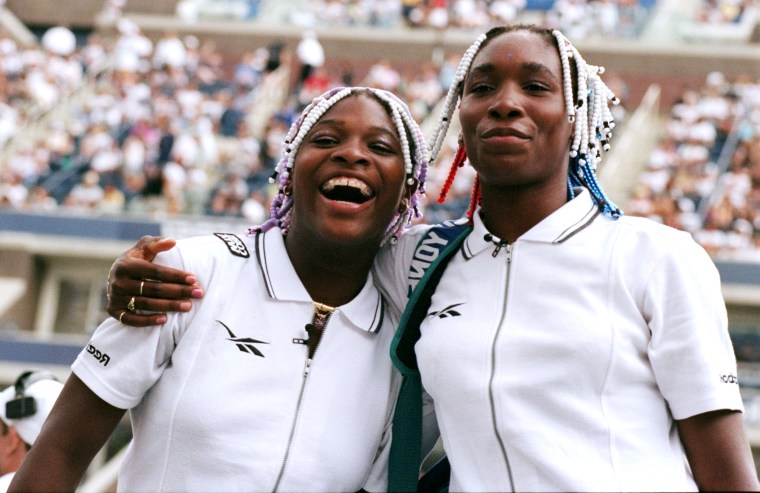 Image: Serena and Venus Williams US Open