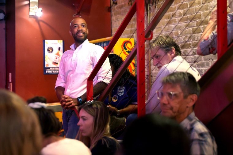 Image: Democratic Senate Candidate Mandela Barnes Campaigns In Milwaukee