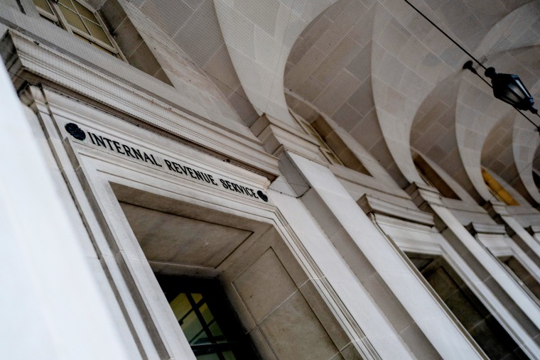 The Internal Revenue Service building in Washington, D.C. on February 26.