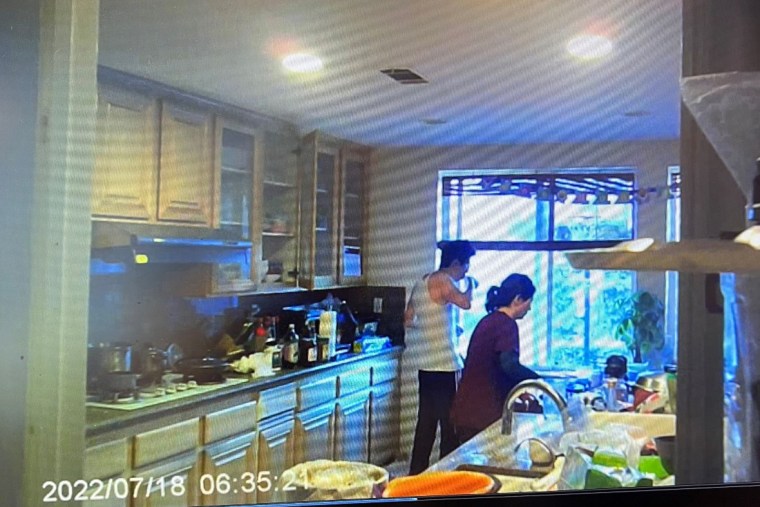 An alleged screen grab of Dr. Yue Yu and her husband Jack Chen.