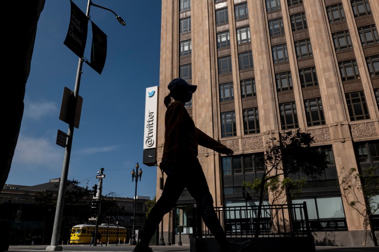 Twitter Headquarters Ahead Of Earnings Figures
