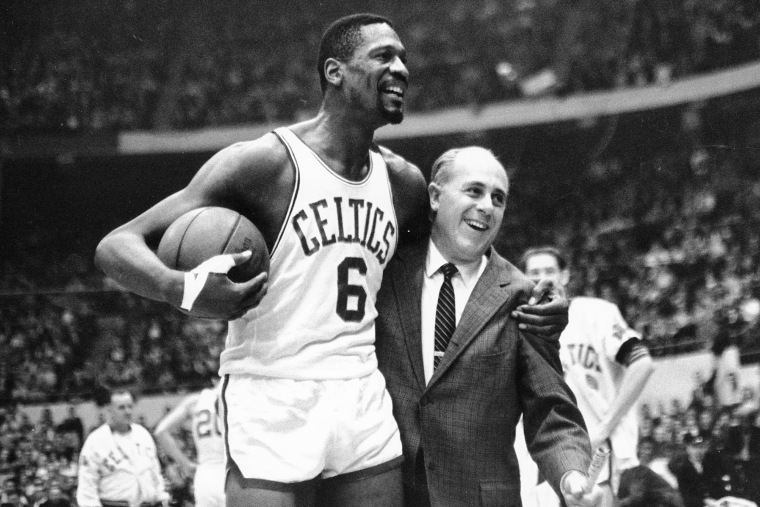 Image: Bill Russell, Arnold "Red" Auerbach