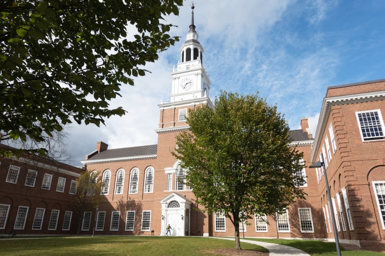 Baker-Berry Library on the campus of Dartmouth College