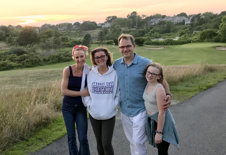 Amy McHugh and family