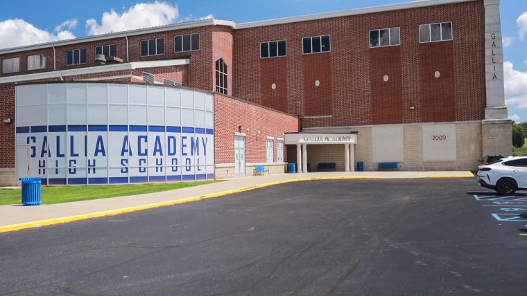 Gallia Academy High School in Gallipolis, Ohio.