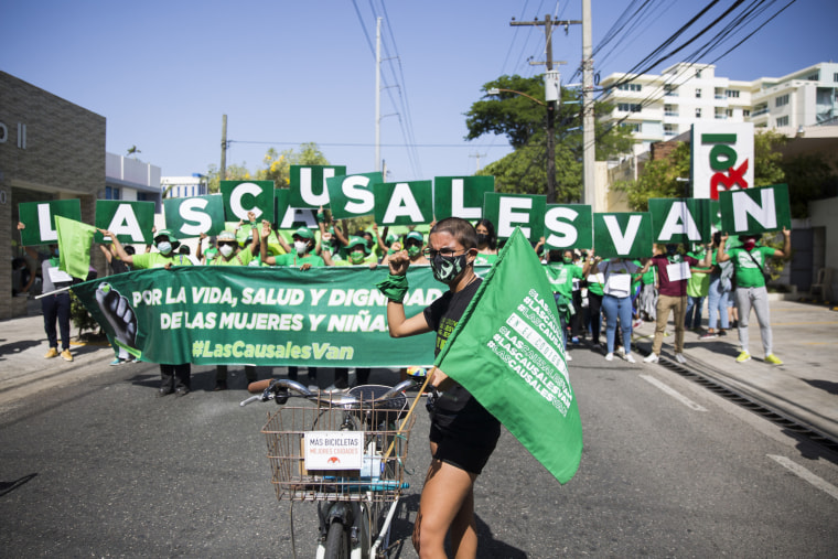 Dominican Republic abortion protest