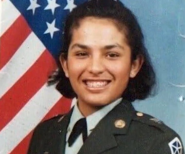 Lucy Del Gaudio served in the U.S. Army.