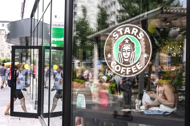 Stars Coffee Anyone Starbucks Substitute Opening In Russia