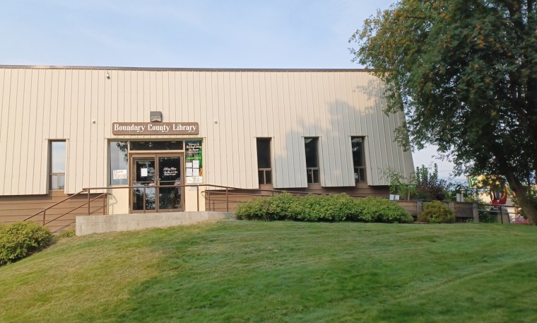 The Boundary County Library in Bonners Ferry, Idaho.