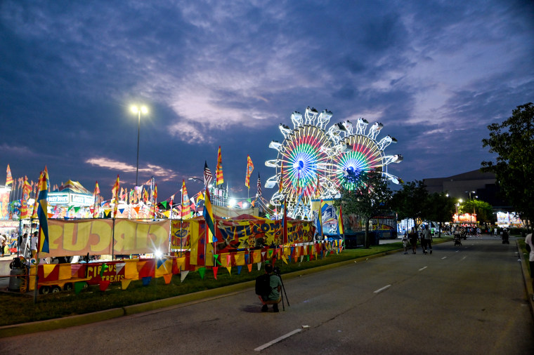 The Kentucky State Fair on Aug. 21, 2021, in Louisville.